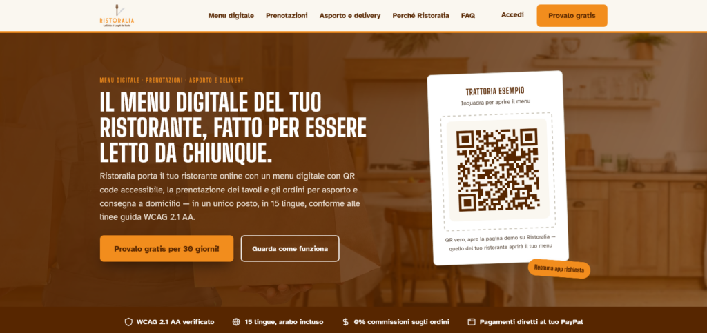 Ristoralia 3.0: nuova versione del software per ristoranti